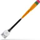 Victus Yardstick, Plastic Baseball Bat for Kids with Custom Plastic Ball, for Use on Turf or Grass, 2 5/8 Barrel and Soft Touch Grip, Lightweight Backyard Baseball Set, 27