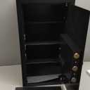 Large Safe Box, 6.0 Cuft Safe with Fireproof Waterproof Bag, Electronic Keypad, Spare Keys, Smart Alert System and 3 Removable Shelves, Document Safes for Home, Money, Cash, Jewelry, Valuables