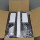 Mr IRONSTONE 8ft Firewood Rack Outdoor Indoor, Upgraded Heavy Duty Adjustable Fire Wood Rack Holds Up to 4500lbs, Fireplace Log Holder Wood Storage for Porch Patio, Easy Assembly