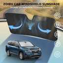 Car Windshield Sun Shade for Honda Pilot 2016-2024