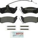 BOSCH BP875 QuietCast Premium Semi-Metallic Disc Brake Pad Set - Compatible with Select Mercedes-Benz ML320, ML350, ML430; REAR