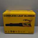 Cordless Leaf Blower Compatible with Dewalt 20V Max Battery, 500CFM/150MPH Electric Leaf Blower Cordless, 5 Speed Modes, Battery Powered Blowers for Lawn Care, Yard (Bare Tool)