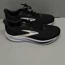 Brooks Mens Ghost 17 Neutral Running Shoe (12.5 Wide, Black/Grey/White)