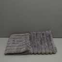 JOJUSIS Pack of 2 Faux Fur Plush Decorative Throw Pillow Covers Couch Cushion Case Soft Pillowcases (Grey, 18 x 18-Inch)