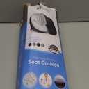 5 STARS UNITED Seat Cushion for Tailbone Pain Relief  Memory Foam Cushion for Coccyx, Hip, Hemorrhoid, Sciatica & Post-Surgery Recovery  Wheelchair, Car, Desk, Gaming & Office Chairs, D Blue