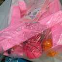 Toddler Pink Basketball Hoop for Age 1-3, Adjustable Kids Basketball Hoop with 3 Balls Indoor Outdoor Play Mini Poolside Basketball Goal Sport Toys Birthday Easter Gift for 1 2 3 4 Year Old Baby Girl