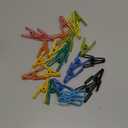 Riveda 30 Pack Assorted Chip Bag Clips Utility - PVC 2 Inch Coated Colorful Sealer for Sealing Food - Paper Holder, Clothesline Clip for Laundry Hanging, Kitchen Bags, Multipurpose Clothes Pins (Multicolor)