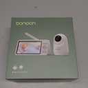 bonoch 1440p Baby Monitor with Camera and Audio, Smart No WiFi Baby Camera, 5.5" Video Monitor, AI Crying/Motion/Turn Over Detect, 240h Lasting, Hack Proof, Auto Night Vision, VOX Mode, White Noise