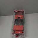 Squirrel Proof Bird Feeder,3Lbs Bird Feeders for Outdoors Hanging, Metal Birds Feeder with 4 Feeding Ports, Wild Birds Feeder for Cardinal, Finch, Sparrow (Red)