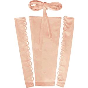 QRBTSCL Women's Wedding Dress Zipper Replacement Adjustable Fit Satin Corset Back Kit Lace up for Prom Dress (24)