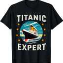 Titanic Expert Funny RMS Titanic Birthday Merch Kids Boys T-Shirt S