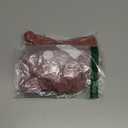 SUUKSESS Women Double Lined Fitted Basic Tee Crew Neck Short Sleeve Y2K Crop Top (Medium, Marsala)