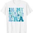 Retro in My Dental Hygienist Era Dentist Dental Student T-Shirt, Size S