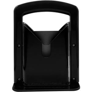 DanDuDu Bagel Slicer for Home, Bagel Cutter Stainless Steel (Black), 25X19.2X9.8CM