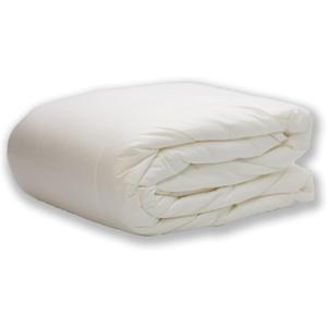 OrganicTextiles Rayon Derived from Bamboo Comforter with Cotton Cover (Queen) Wood Fiber Filling, Soft, Fluffy Comfort, Box Stitched for Loft Stability