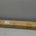 Cordless Bamboo Roman Shade, Light Filtering Blinds 35x48, Warm Brown