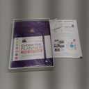 Clever Fox Planner 2nd Edition  Colorful Weekly & Monthly Goal Planner, Time Management & Productivity Organizer, Undated, A5 (Purple)