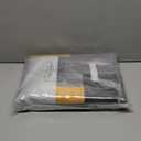 Blackout Curtains for Bedroom Yellow and White Black Out Curtains for Living Room Modern Geometric Abstract Room Darkening Window Drapes (52 x 63 - Inch,Yellow Plaid)