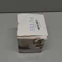 FUTEI Christmas Gold Velvet Decorative Throw Pillow Covers 24x24 Set of 2,Soft Cozy Edge with Tassels European Cushion Case,Boho Modern Home Decor for Couch Bed Living Room