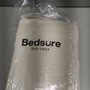 Bedsure Queen Comforter Set - Beige Soft Bedding for All Seasons, Cationic Dyed Bed Set, 3 Pieces, 1 Queen Size Comforter (90"x90") and 2 Pillow Shams (20"x26"+2")