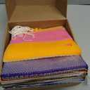 GBACHOOSE Beeswax Sheets for Candle Making, 24 Pack 8 x 8 Inch Honeycomb Wax Sheets in 12 Colors with Cotton Wick, DIY Rolled Beeswax Candle Making Kit for Adults, Kids, Crafts, Gifts