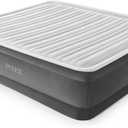 Intex Comfort Dura-Beam Airbed Internal Electric Pump Bed Height Elevated (2020 Model)