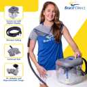 Brace Direct FrozenIce Cold Therapy Machine with Universal Pad Circulating Water System for Knee, Shoulder, Hip, Ankle, Back Cryotherapy for Post Surgery, Pain, Swelling