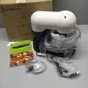 CKEMU Stand Mixer, Compact & SpaceSaving, Stainless Steel Bowl, Unique & Playful Design, Effcient Motor, DishwasherSafe Attachments, SM2549A (Panda)