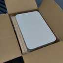 8 Packs Plastic Storage Bins with Lids Storage Organizing Containers Decorative Storage Boxes with Lids for Shelves Closet Desktop Playroom Classroom Office Drawers,White