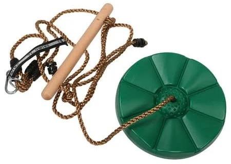 VICASKY Tree Swing Disc for Boy Girl Plastic Outdoor Swing for Backyard Play Enhances Parent-boy Girl Bonding Multi-Scene Use for Home and Parks