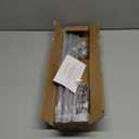 Curtain Rods for windows 28-78 inch, 5/8 inch Decorative Nickel Splicing Heavy Duty Metal Curtain Rod set with Brackets