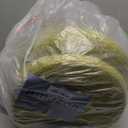 WROCFURSTAR Storage Ottoman Vanity Stool Chair with Folding Back Teddy Velvet Makeup Chair Multifunctional Upholstered Footstool,4 Metal Legs with Anti-Slip Feet for Bedroom Living Room Entryway (Green)