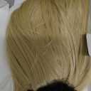 Blonde Wigs for Women Girls Short Straight Blonde Bob Wig with Bangs Heat Resistant Synthetic Wigs for Cosplay Costume Party, Color: Blonde, Length: 28cm/11in''