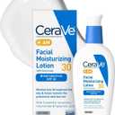 CeraVe AM Facial Moisturizing Lotion with SPF 30, Oil-Free Face Moisturizer with SPF, Formulated with Hyaluronic Acid, Niacinamide & Ceramides, Non-Comedogenic, Broad Spectrum Sunscreen, 3 Ounce