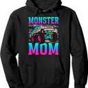 Monster Mom Monster Truck Mom Monster Truck Mama Pullover Hoodie