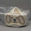 Zopeal Dog Woven Basket, 7.9" D x 6" H Cotton Rope Toy Storage Organizer, Dog Mom Gift Empty, Cute Laundry Puppy Gift Animal Basket for Clothes, Towels, Toy, Laundry, Bathroom, Home(Khaki, Beige)