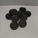 Universal Bearing Pulley Wheel for Cable Machine Gym Equipment Part Garage Door (90mm-12 PCS-P)