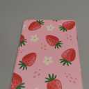 Kidcube for Kindle Fire HD 10/10 Plus Tablet Case - 13th/11th Generation (2023/2021) 10.1" Women Girl Cute Girly Strawberry Kawaii Rotating Stand Pencil Holder Folio Case for Amazon Fire HD 10/10 Plus