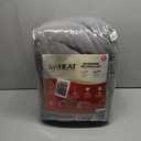 SoftHeat by Royal Heritage Home, Grey King Size Blanket, 100" x 90"