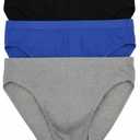 4 Pack Of Underwear 2 Black 1 Gray And 1 Blue Small