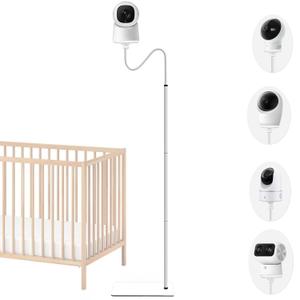 EYSAFT Baby Monitor Floor Stand Holder Mount Compactible for eufy E21,E30,Spaceview E110, Spaceview pro E210