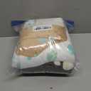 Rezutan Upgraded Dog Blankets for Medium Dogs, 3 Pack Dog Cat Blanket Washable, Soft Pet Throw Cover Suitable for Kennel Crate Bed, Cute Paw Pattern, 30"x20" Grey/Brown/White