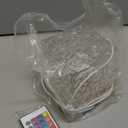 Ocean Wave Projector Light, 16-Color LED Cube Lamp & Remote, 3D Holographic Water Ripple, Romantic Ambient Lighting for Kids Room, Meditation, Relaxation, Bathroom, Night Light (Plug-in)