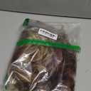 Baruisi Short Fluffy Brown Wigs for Women Natural Looking Synthetic Curly Hair Wig with Bangs