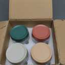 8 Pack Overnight Oats Container with Lids, 10 Oz Clear Glass Yogurt Storage Jar, Leak Proof Empty Glass Candy Jar for Food Prep, Spice, Snacks, Jam, Beans, Cereal, Kitchen, Airtight