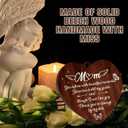 Vetbuosa Memorial Gifts for Loss of Mom, Mother's Day Gift for Mom in Heaven, Bereavement Picture Frame, Sympathy Gifts for Loss of Mother, Remembrance Funeral Condolence Grief Gift,Fits 4x6 In Photo