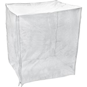 New Star Foodservice 36534 Commercial-Grade Sheet Pan/Bun Pan Rack Cover, Plastic, 10-Tier, 28" L x 23" W x 33" H, Clear