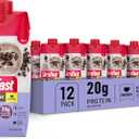 SlimFast Protein Shake, NEW Mocha Latte- 20g Protein, Meal Replacement Shake Ready to Drink, High Protein with Low Carb and Low Sugar, 24 Vitamins and Minerals, 11 Fl Oz (Pack of 12). BBD April/30/2026