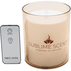 Flameless Essential Oil Diffuser - Corded. It Features an Easy to use 150ml Water Tank, Light on or Off Mode, and a Safety auto-Switch That Prevents it from overheating in case it Runs Out of Water.