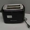 Toastmaster 2-Slice Toaster Black with Stainless